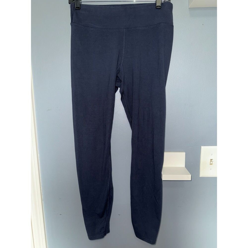 Pact On The Go-To Navy Organic Cotton Leggings | Size Medium | Sustainable